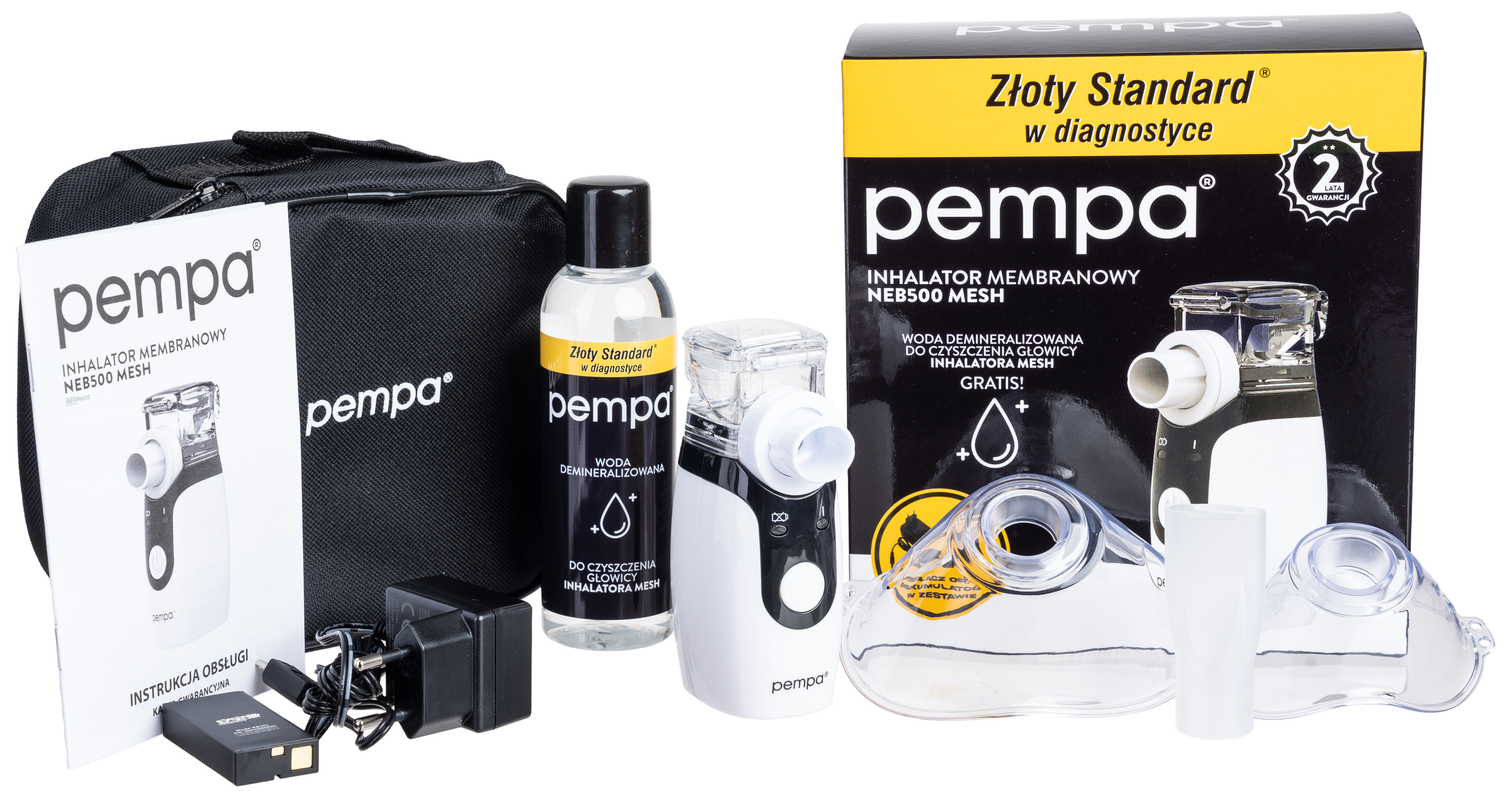 Zalety inhalatorów membranowych! Poznaj inhalator membranowy PEMPA NEB500 MESH!